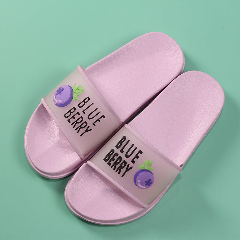 Online store for Slippers- Fruity Bliss: Women's Soft Sole Home Shoes