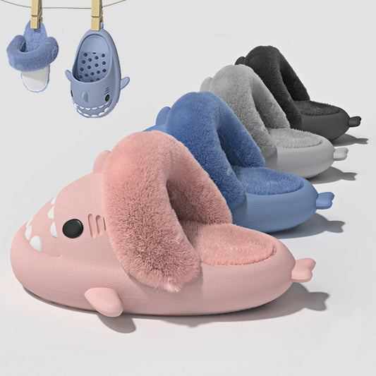 FootRunway Online Store: Shark Comfy Slippers